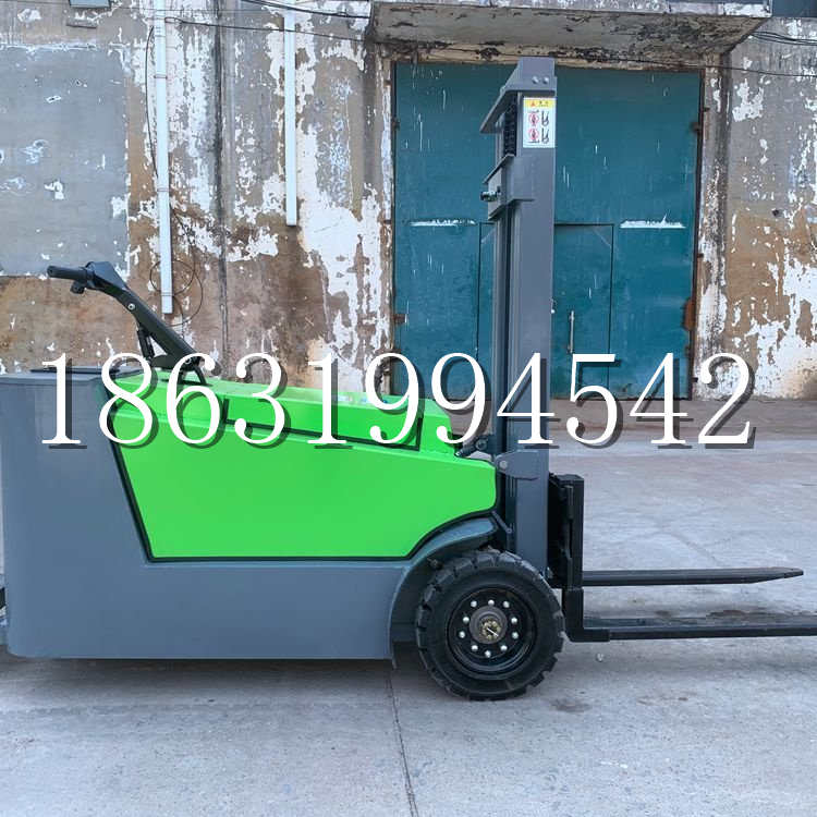 延边朝鲜族自治州小型电动叉车1吨2吨步行站驾式电瓶堆高充电装卸车液压升降车铲车